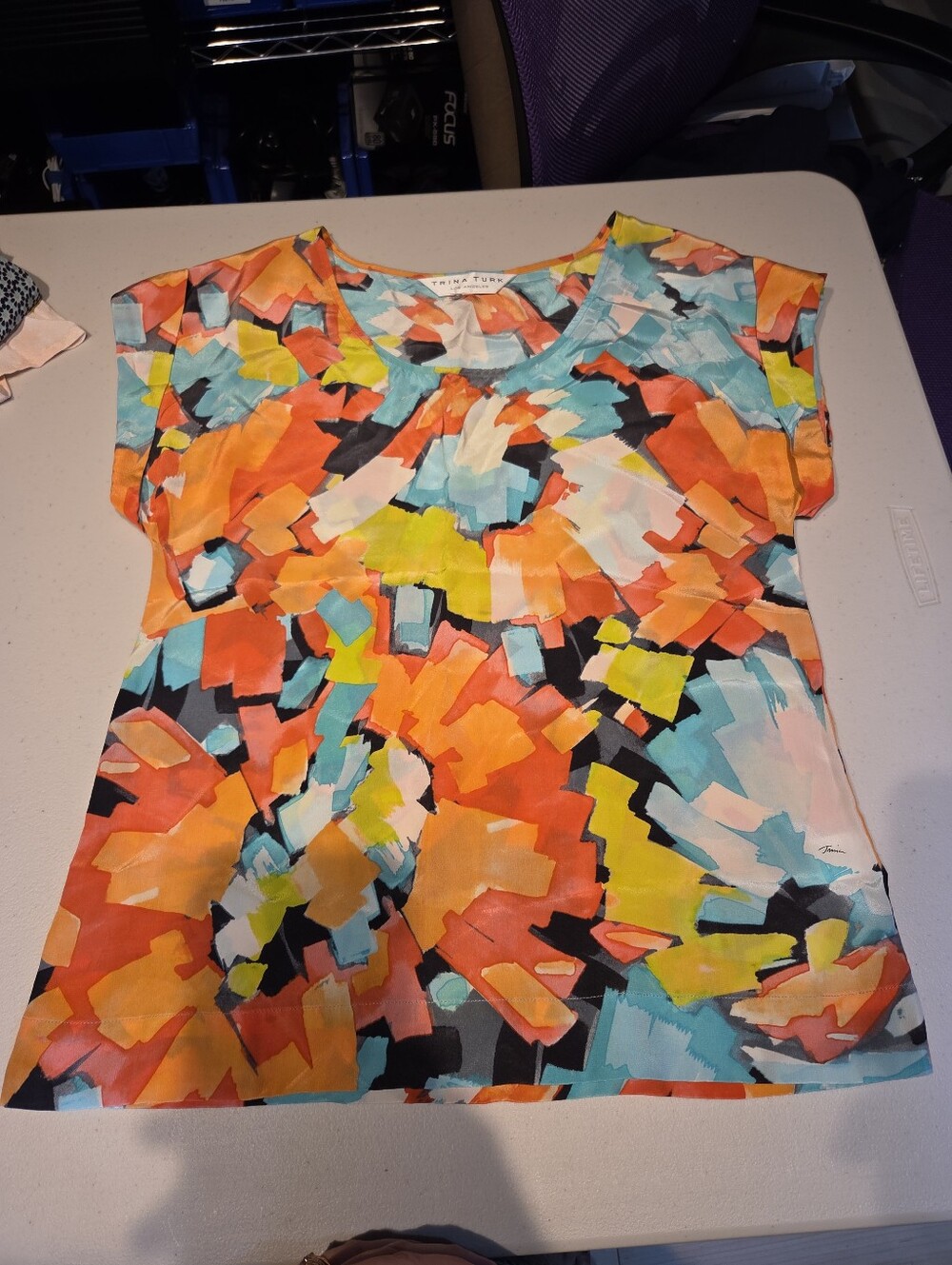 Trina Turk Silk Top